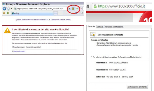 Certificato SSL HTTPS