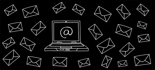 Email 3 volte al giorno